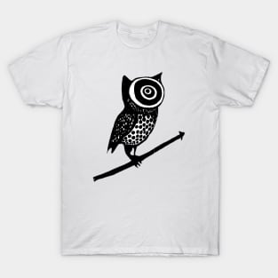 The Intuitive Owl. T-Shirt